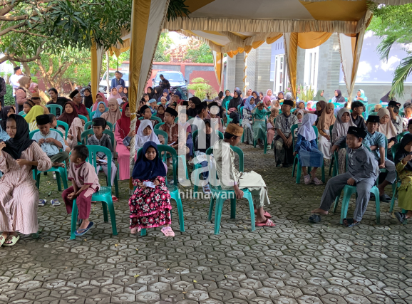 Menebar Berkah di Bulan Suci, Hilal Hilmawan Gelar Santunan Anak Yatim di Kediamannya