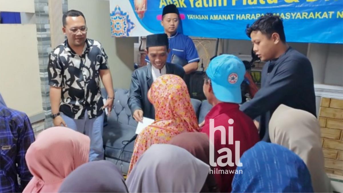 Hilal Hilmawan Salurkan Santunan dan Pererat Silaturahmi di Desa Rambatan Kulon