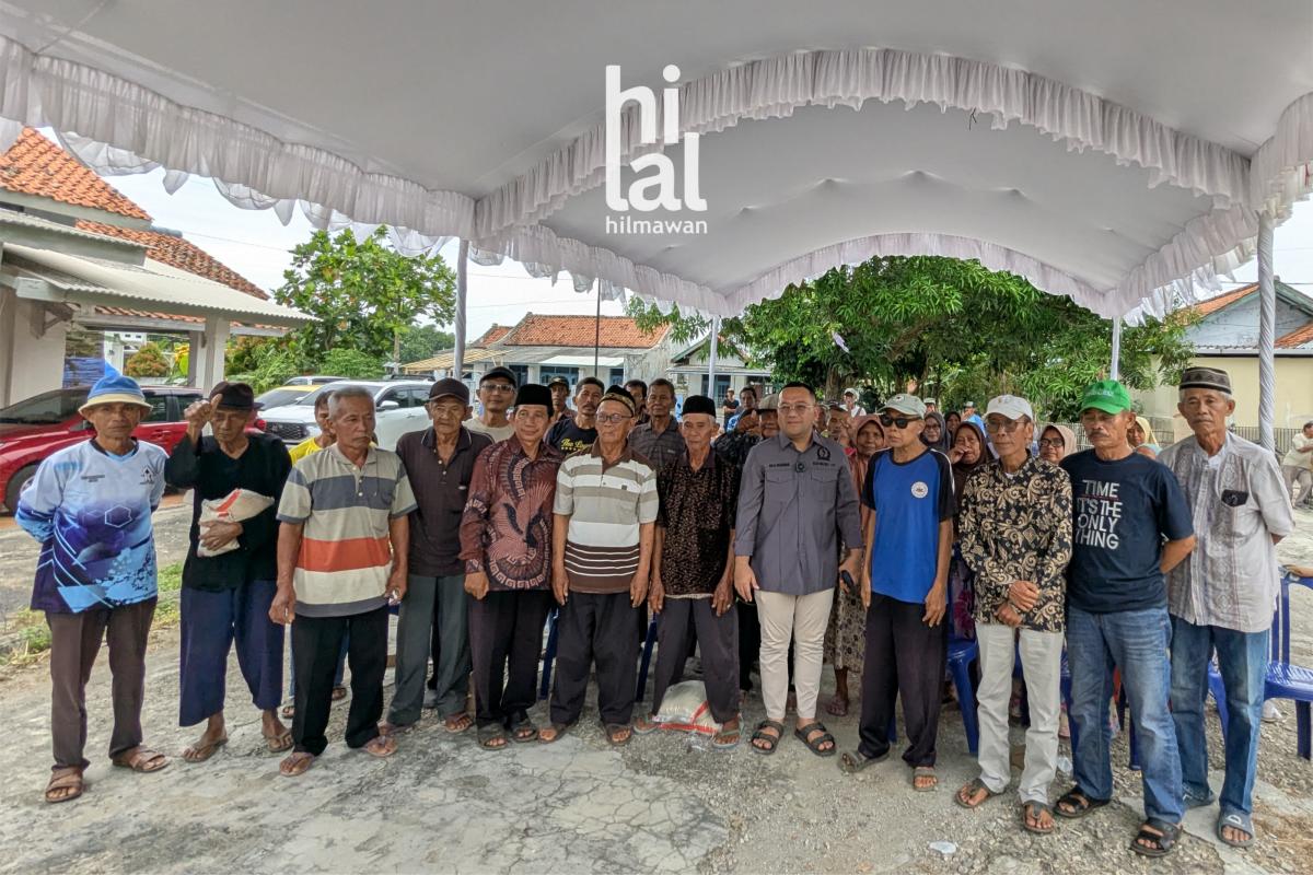 Reses di Desa Plumbon, Hilal Hilmawan Tampung Usulan Jalan Tani dan Sosialisasikan Sertifikat Tanah Gratis