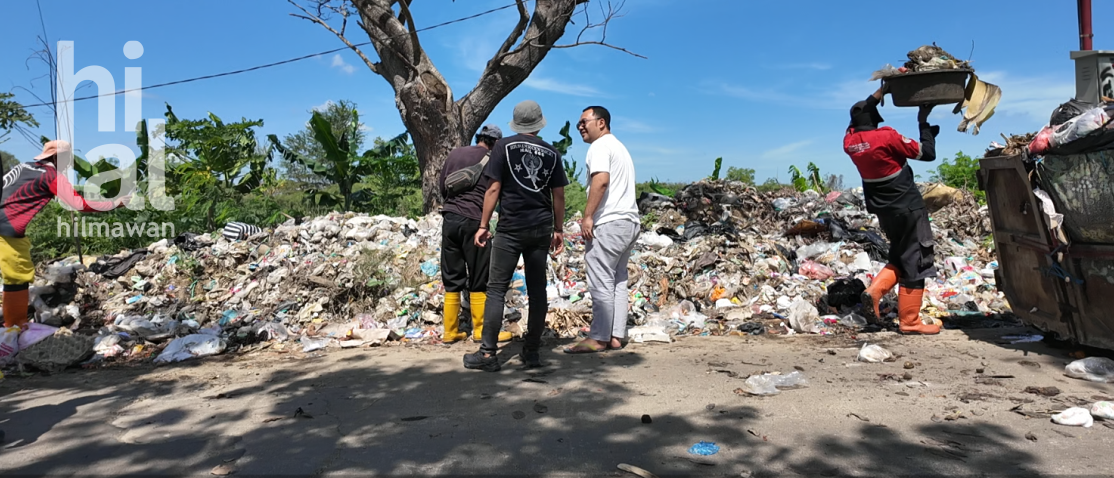 Respon Cepat Keluhan Warga, Hilal Hilmawan Pimpin Aksi Bersih-Bersih "Gunung Sampah" di Jalur Toang Muntur-Ranjeng
