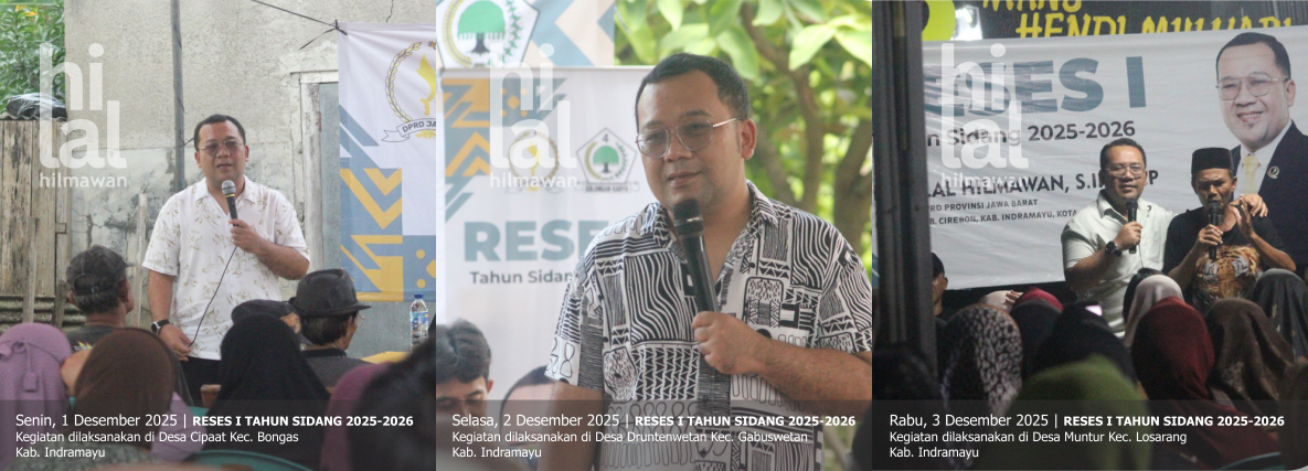 Serap Aspirasi di Indramayu, Hilal Hilmawan Tuntaskan Agenda Reses I Tahun Sidang 2025-2026